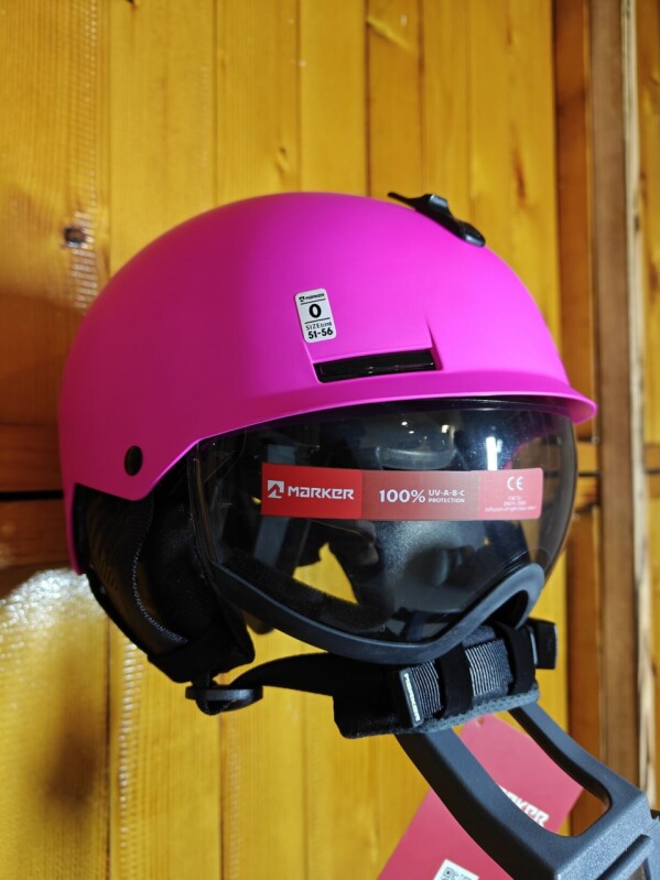 PRILBA MARKER VIJO PINK 51-56CM